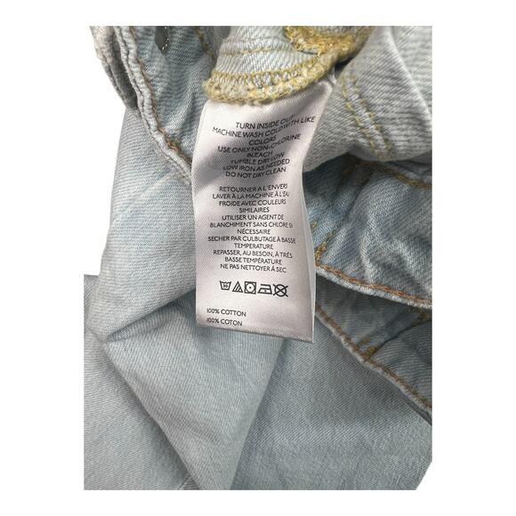 We The Free Palmer Cuffed Wide Leg In Daydream Blue New Size 30 - Picture 12 of 16